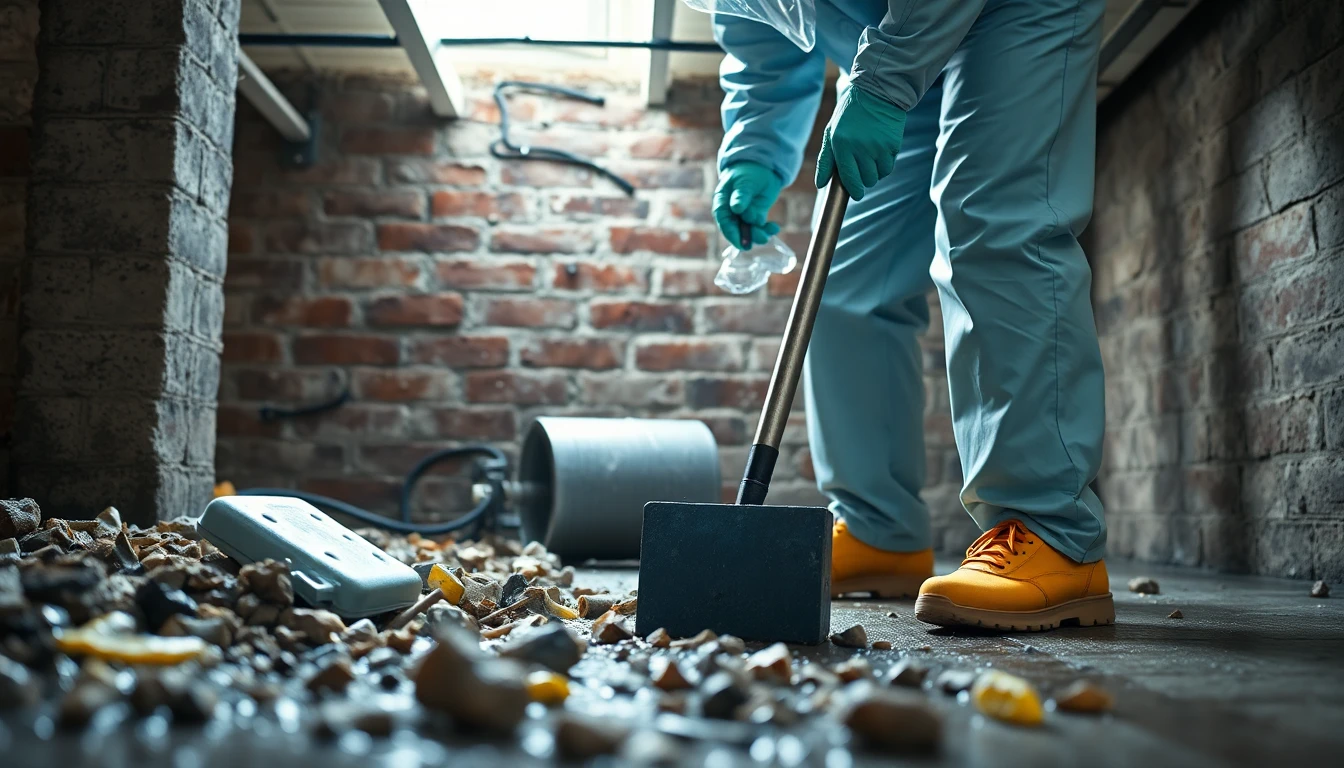 Sewage Backup Basement Cleanup